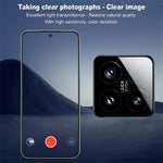 IMAK For Xiaomi 15 / 15 Custom Edition Camera Lens Protector Tempered Glass Lens Film with Self Positioning Frame