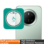 IMAK For Huawei Mate 70 Camera Lens Protector Tempered Glass Lens Film with Self Positioning Frame
