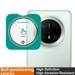 IMAK For Huawei Mate 70 Pro+ / Mate 70 Pro Camera Lens Protector Tempered Glass Lens Film with Self Positioning Frame