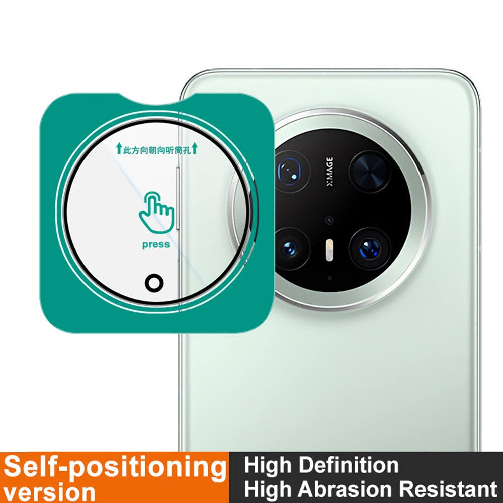 IMAK For Huawei Mate 70 Pro+ / Mate 70 Pro Camera Lens Protector Tempered Glass Lens Film with Self Positioning Frame