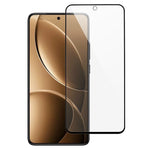 Skärmskydd i härdat glas för Xiaomi Poco F7 Ultra 5G / Poco F7 Pro 5G / Redmi K80 5G / K80 Pro 5G, svart kant, matt, fingeravtrycksresistent