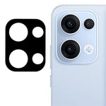 For Oppo Reno13 5G (Global) Tempered Glass Lens Protector Black Silk Printing Camera Lens Film