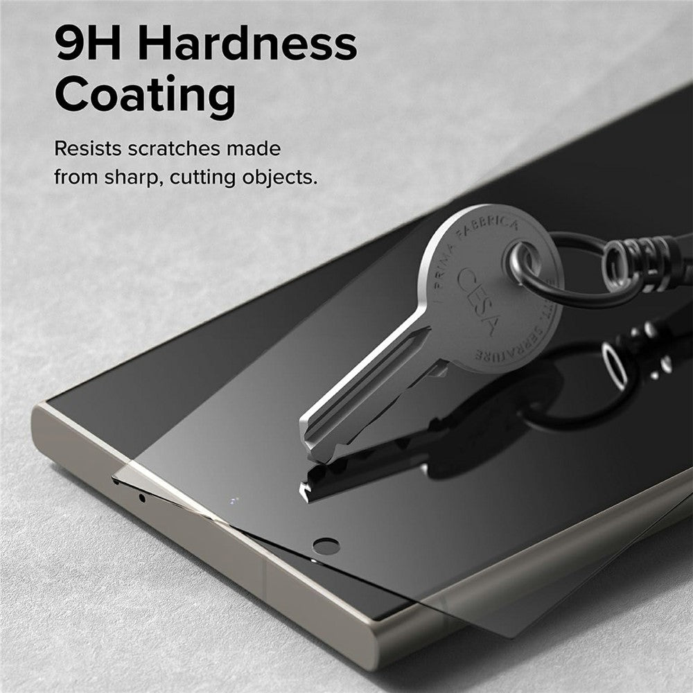 For Samsung Galaxy S25+ Tempered Glass HD Clear Screen Protector with Automatic Dust Removal Tool