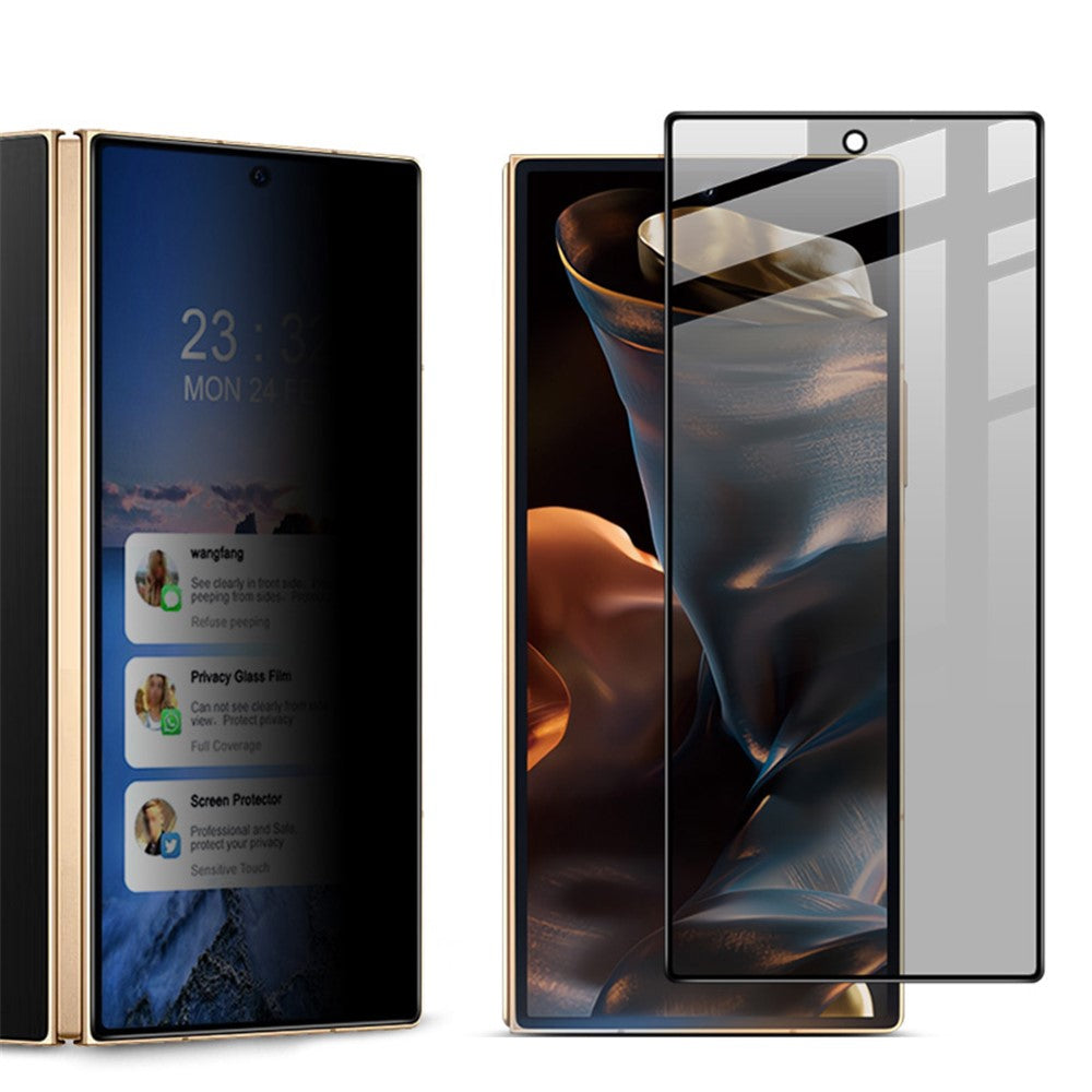 IMAK For Samsung Galaxy Z Fold Special / W25 5G Anti-Peep Tempered Glass Screen Protector Full Coverage