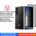 IMAK For Samsung Galaxy Z Fold Special / W25 5G Anti-Peep Tempered Glass Screen Protector Full Coverage