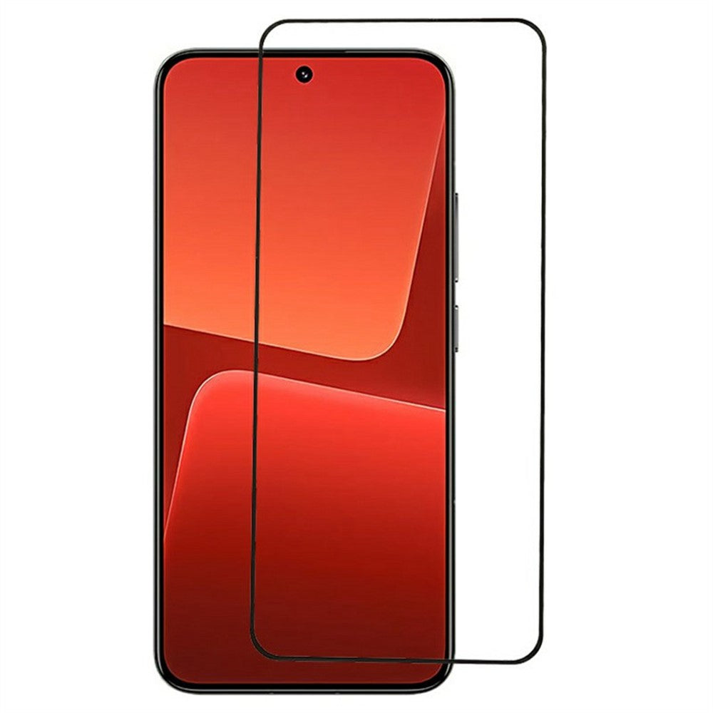 For Huawei Mate 70 Tempered Glass Electroplating Anti-Fingerprint Silk Printing Full Glue Screen Protector