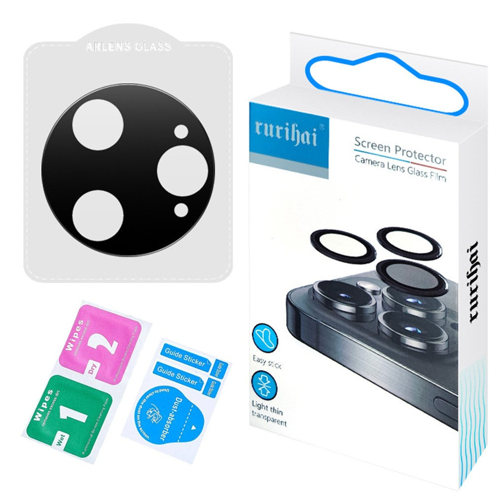 RURIHAI For Xiaomi Poco F7 Ultra 5G / Redmi K80 Pro 5G / K80 5G Camera Lens Protector High Aluminium Silicon Glass Silk Printing Lens Film