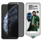 ESHMILY til iPhone 11 Pro Max / XS Max Skærmbeskytter 2.5D High Aluminium-Silicon Glass Anti Spy Film med nemt installationsværktøj