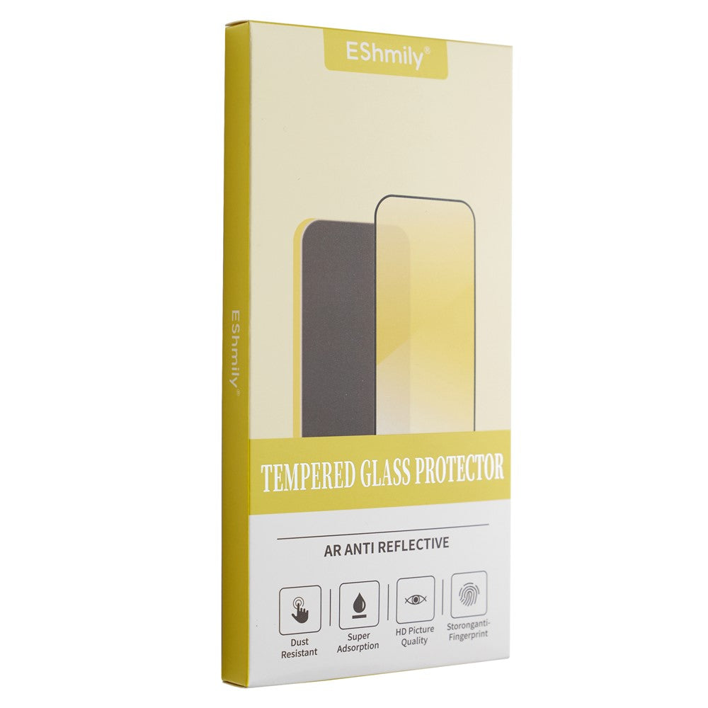 ESHMILY til iPhone 11 Pro Max / XS Max Skærmbeskytter 2.5D Højt Aluminium-Silicium Glas Klar Film med Nemt Installationsværktøj