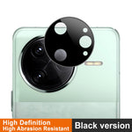 IMAK For Xiaomi Poco F7 Ultra 5G / Redmi K80 Pro 5G / K80 Pro Champion Edition Camera Lens Protector Tempered Glass HD Clear Lens Film (Black Version)