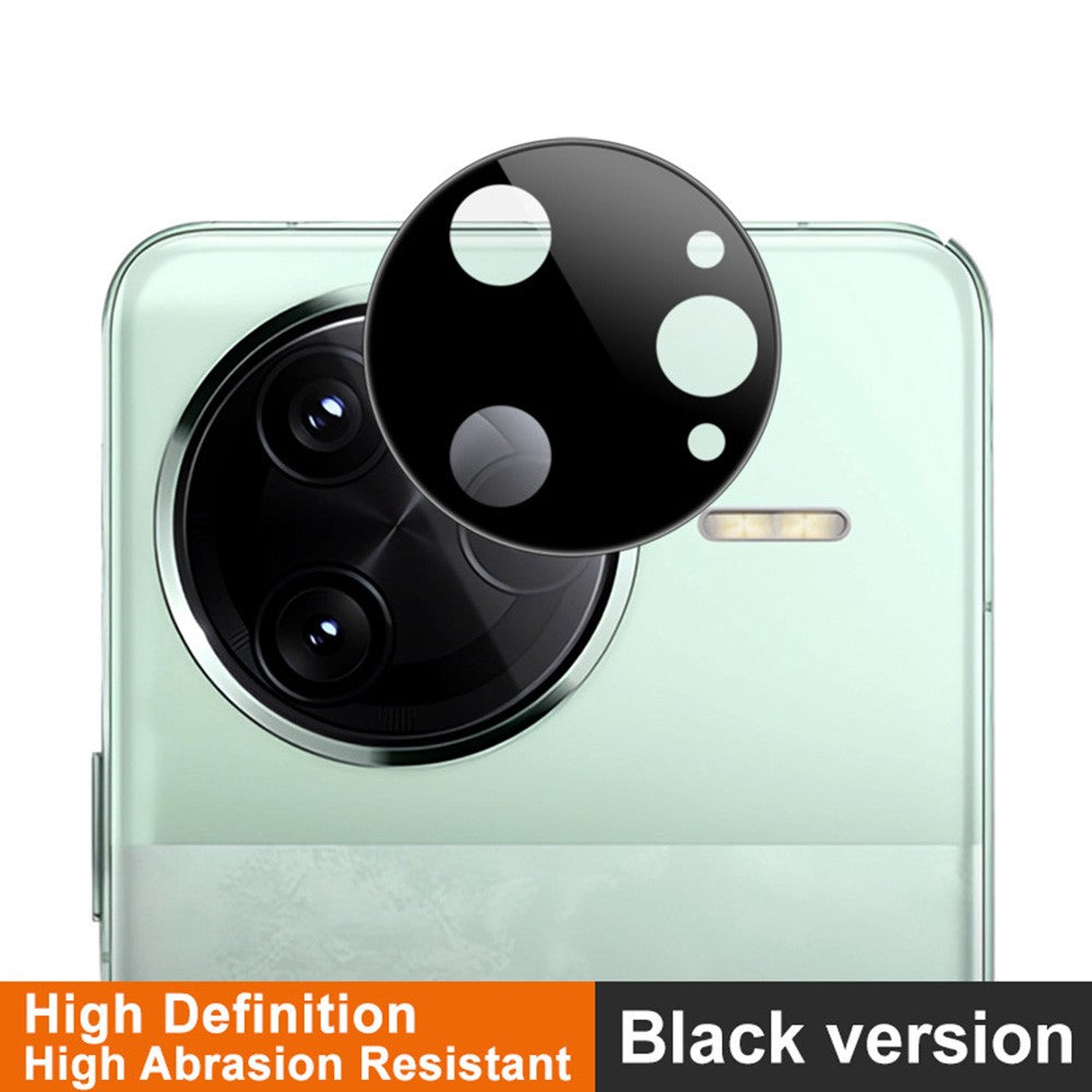 IMAK For Xiaomi Poco F7 Ultra 5G / Redmi K80 Pro 5G / K80 Pro Champion Edition Camera Lens Protector Tempered Glass HD Clear Lens Film (Black Version)
