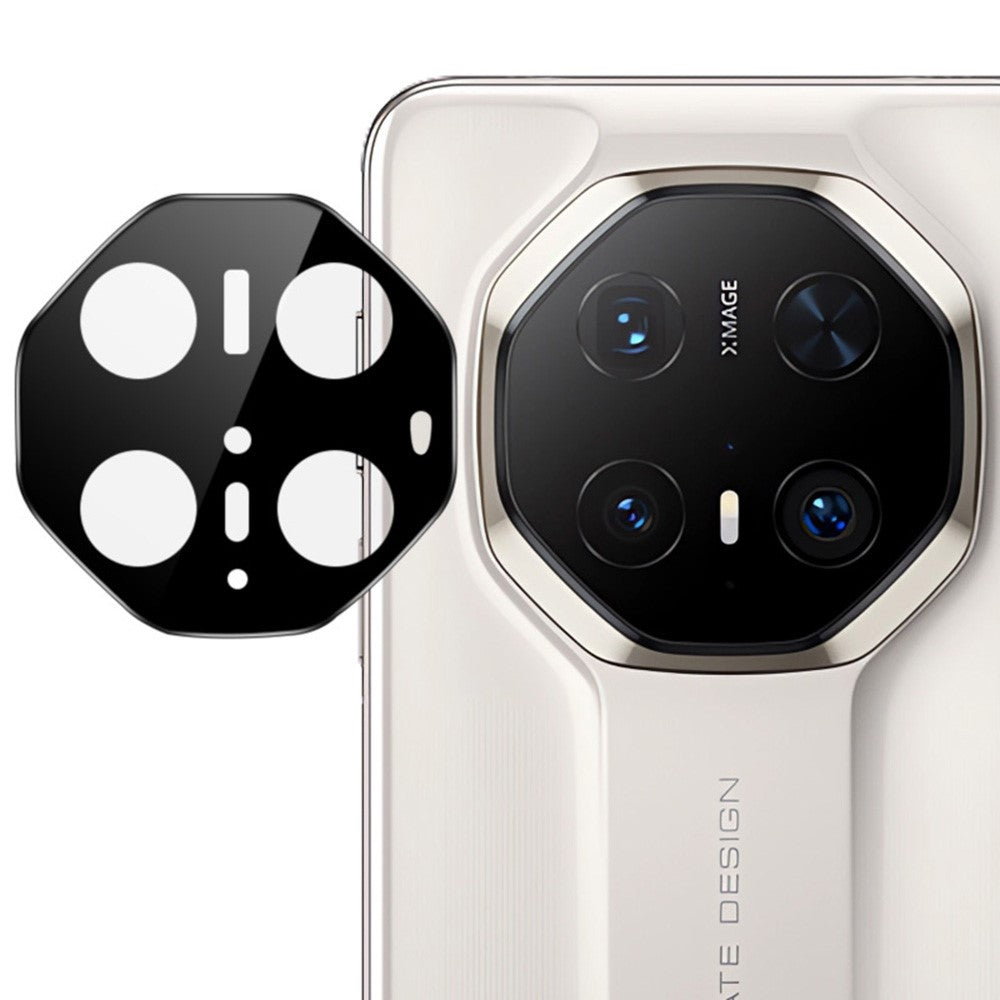 IMAK För Huawei Mate 70 RS Ultimate Kameralinsskydd Härdat Glas HD Klar Linsfilm (Svart Version)