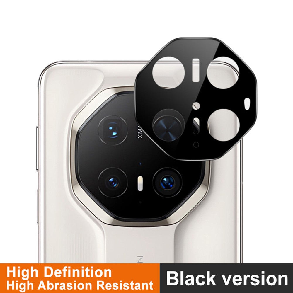 IMAK För Huawei Mate 70 RS Ultimate Kameralinsskydd Härdat Glas HD Klar Linsfilm (Svart Version)