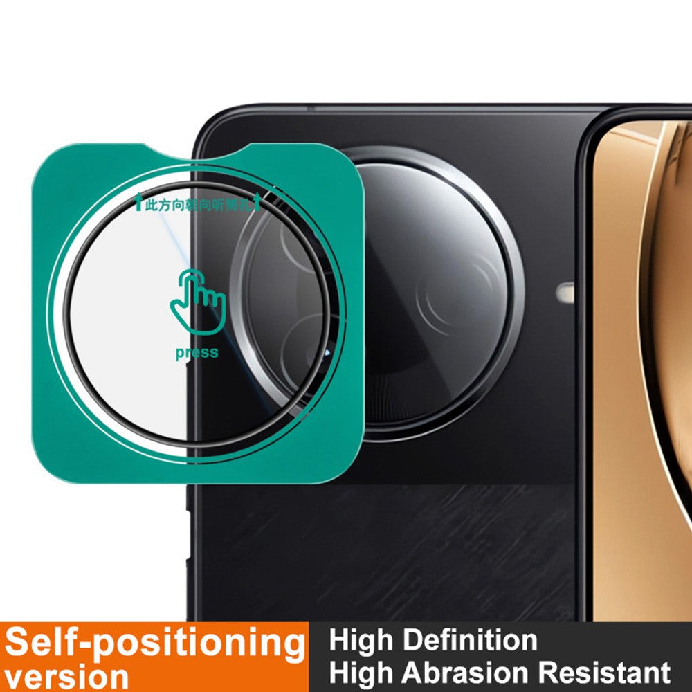 IMAK For Xiaomi Poco F7 Pro 5G / Redmi K80 5G Camera Lens Protector Tempered Glass Lens Film with Self Positioning Frame