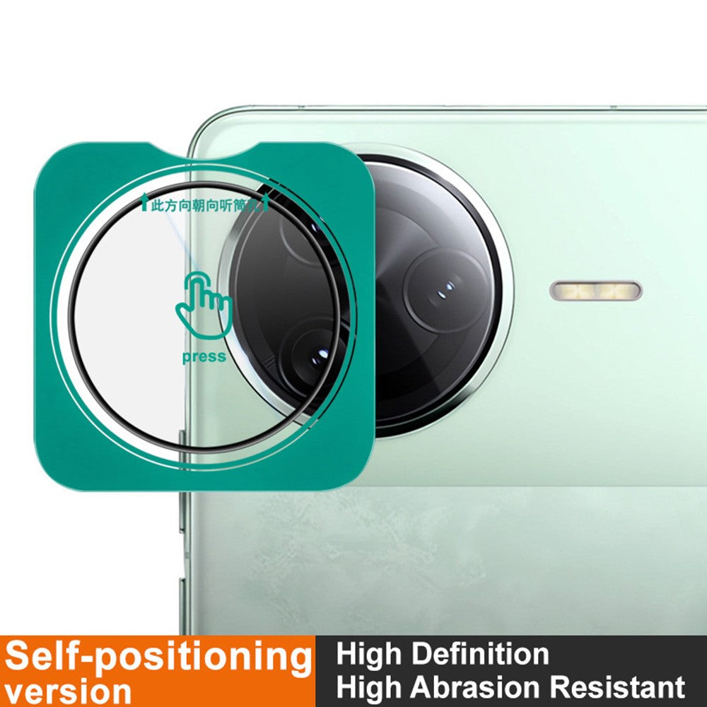 IMAK For Xiaomi Poco F7 Ultra 5G / Redmi K80 Pro 5G / K80 Pro Champion Edition Camera Lens Protector Tempered Glass with Frame