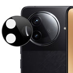 IMAK For Xiaomi Poco F7 Pro 5G / Redmi K80 5G Tempered Glass Camera Lens Protector with Self Positioning Frame (Black Version)