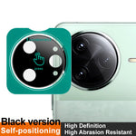 IMAK For Xiaomi Poco F7 Ultra 5G / Redmi K80 Pro 5G / K80 Pro Champion Edition Tempered Glass Camera Lens Protector with Frame (Black Version)