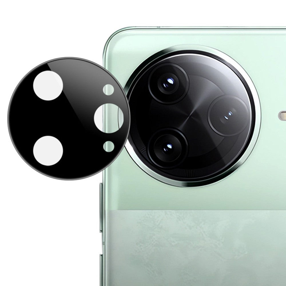 IMAK For Xiaomi Poco F7 Ultra 5G / Redmi K80 Pro 5G / K80 Pro Champion Edition Tempered Glass Camera Lens Protector with Frame (Black Version)