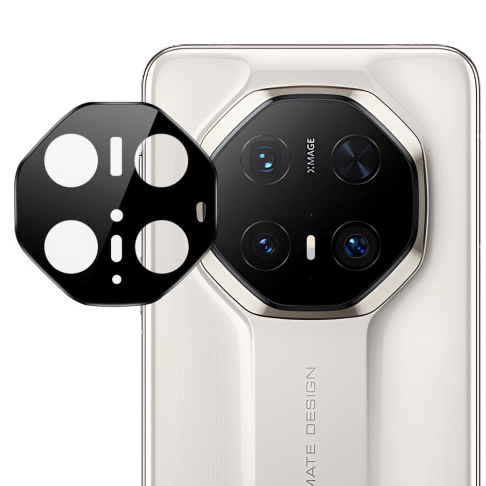 IMAK For Huawei Mate 70 RS Ultimate Tempered Glass Camera Lens Protector with Self Positioning Frame (Black Version)
