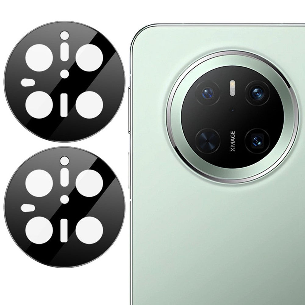 2Pcs For Huawei Mate 70 Camera Lens Protector Silk Printing Tempered Glass Rear Lens Film