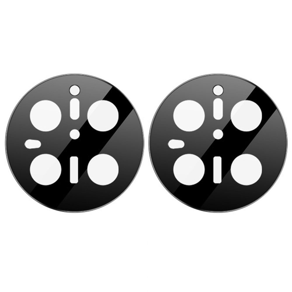 2Pcs For Huawei Mate 70 Camera Lens Protector Silk Printing Tempered Glass Rear Lens Film