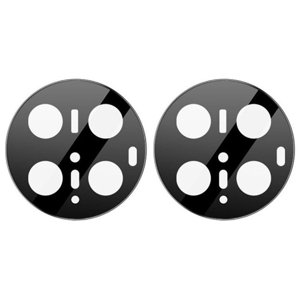 2Pcs For Huawei Mate 70 Pro / Mate 70 Pro+ Camera Lens Protector Silk Printing Tempered Glass Rear Lens Film