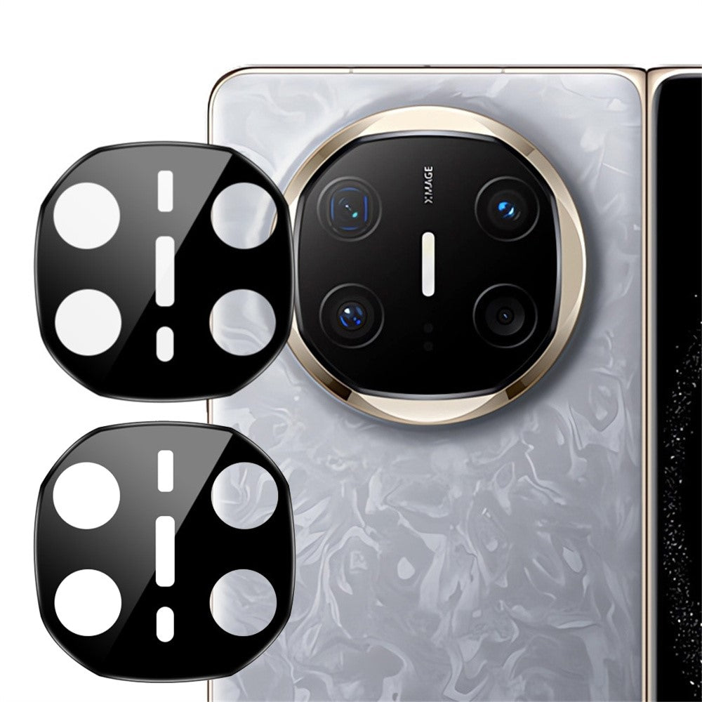 2 st för Huawei Mate X6 kameralinsskydd silkestryck härdat glas bakre linsfilm