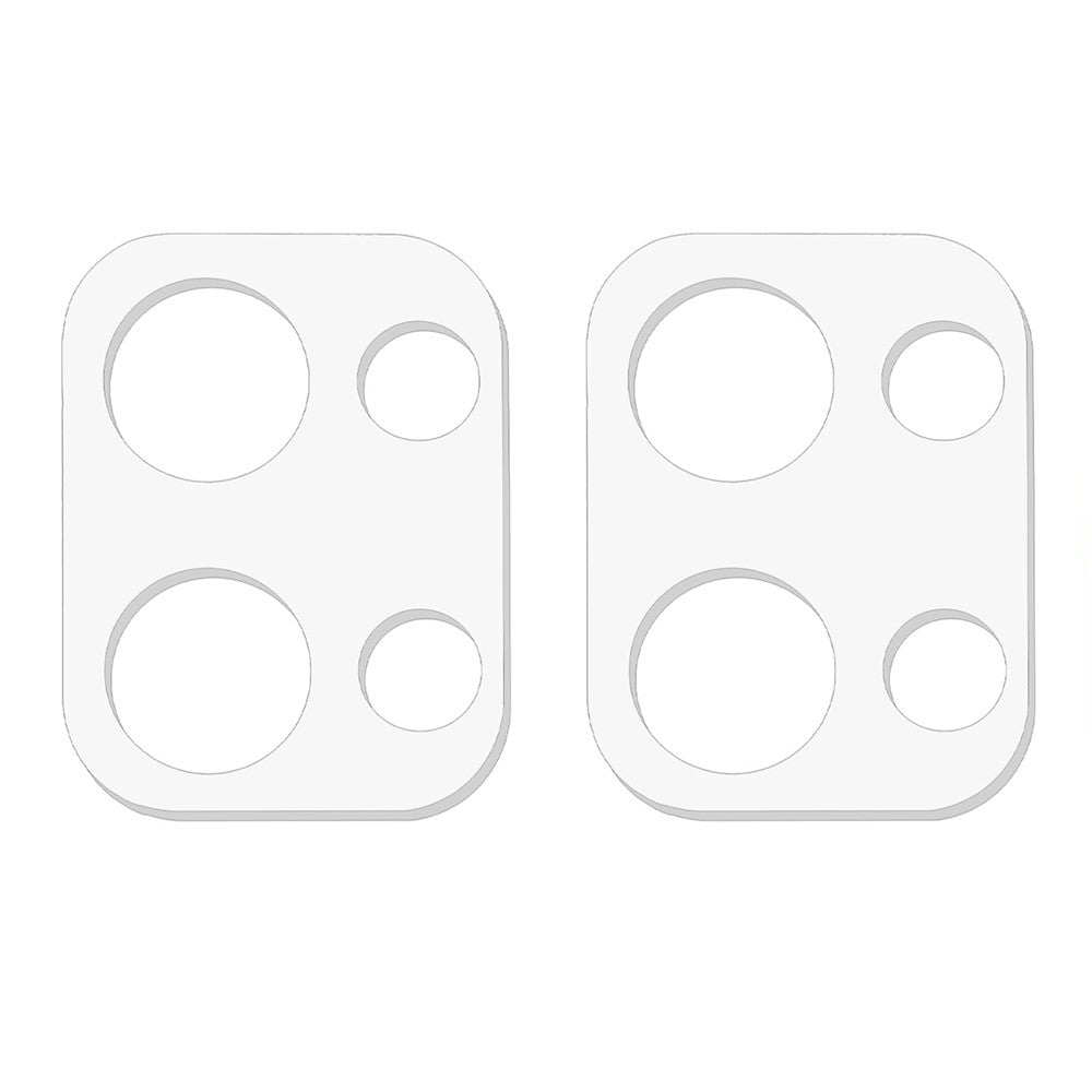 2Pcs For Oppo Reno13 5G (Global) Camera Lens Protector 3D Arc Edge Anti-Scratch Tempered Glass Lens Film