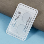 2Pcs For Oppo Reno13 5G (Global) Camera Lens Protector 3D Arc Edge Anti-Scratch Tempered Glass Lens Film