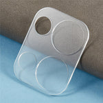 2Pcs For Oppo Reno13 5G (Global) Camera Lens Protector 3D Arc Edge Anti-Scratch Tempered Glass Lens Film