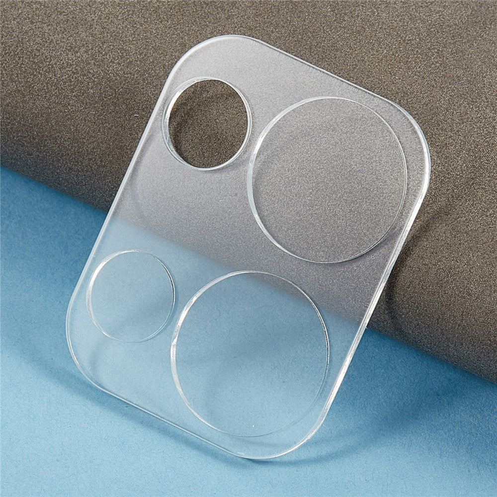 2Pcs For Oppo Reno13 5G (Global) Camera Lens Protector 3D Arc Edge Anti-Scratch Tempered Glass Lens Film