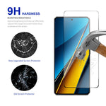 RURIHAI-skærmbeskyttelse til Xiaomi Poco F7 Ultra 5G / Redmi K80 Pro 5G, ekstra hærdet høj-aluminium-siliciumglasfilm