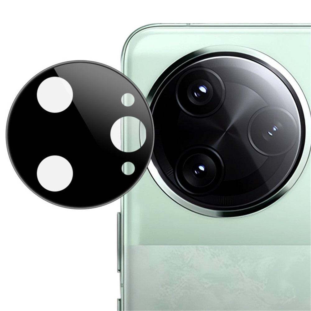 For Xiaomi Poco F7 Ultra 5G / Redmi K80 Pro 5G Tempered Glass Lens Protector Black Silk Printing Camera Lens Film