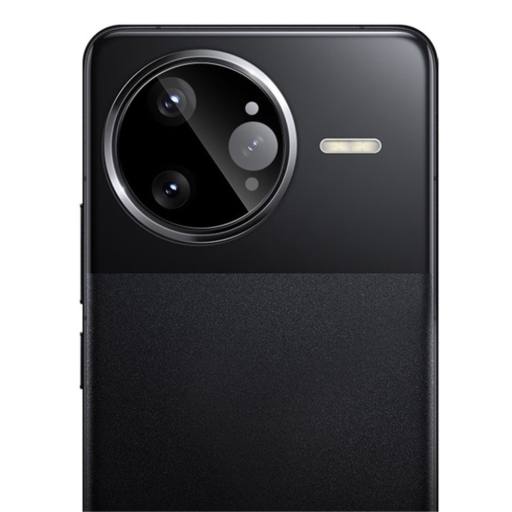 For Xiaomi Poco F7 Ultra 5G / Redmi K80 Pro 5G Tempered Glass Lens Protector Black Silk Printing Camera Lens Film
