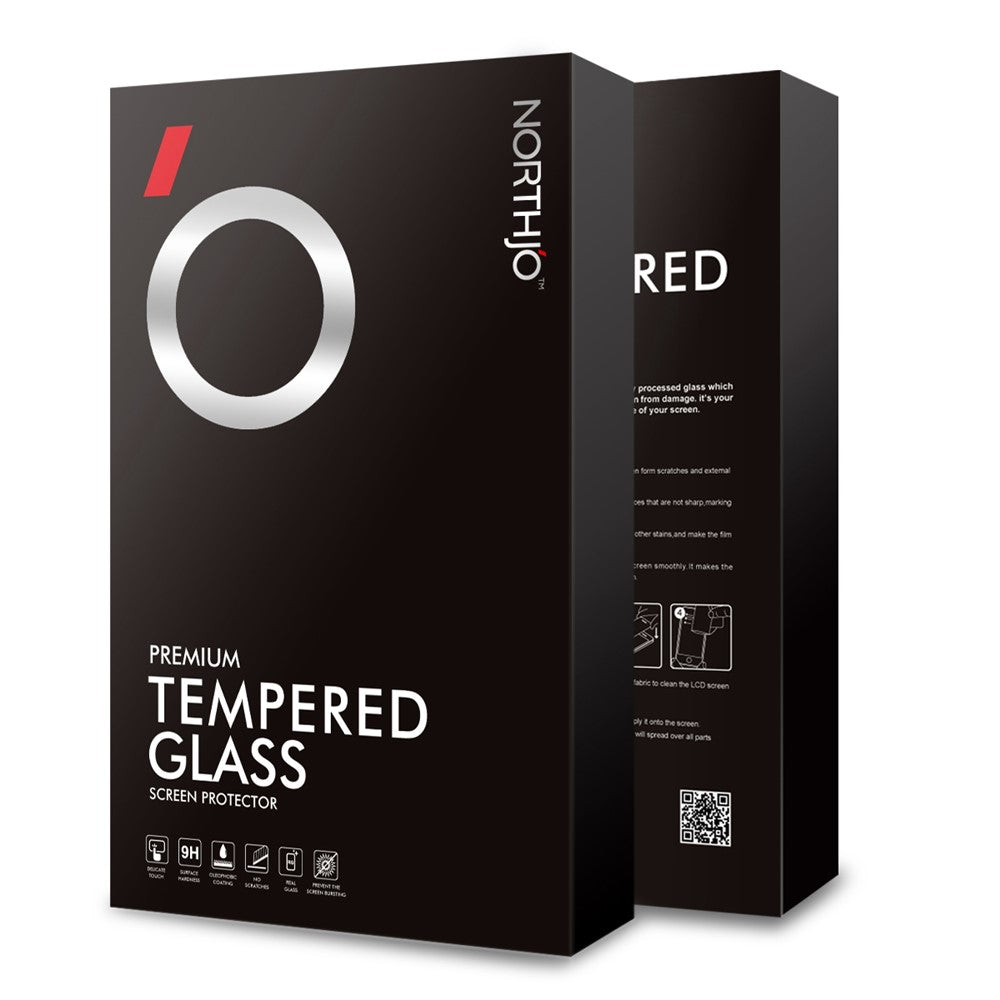 NORTHJO A+ For Samsung Galaxy M53 5G 9H Hardness Tempered Glass Film 0.3mm 2.5D Ultra Clear Anti-scratch Screen Protector