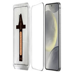 For Samsung Galaxy S24 Tempered Glass HD Clear Screen Protector with Automatic Dust Removal Tool