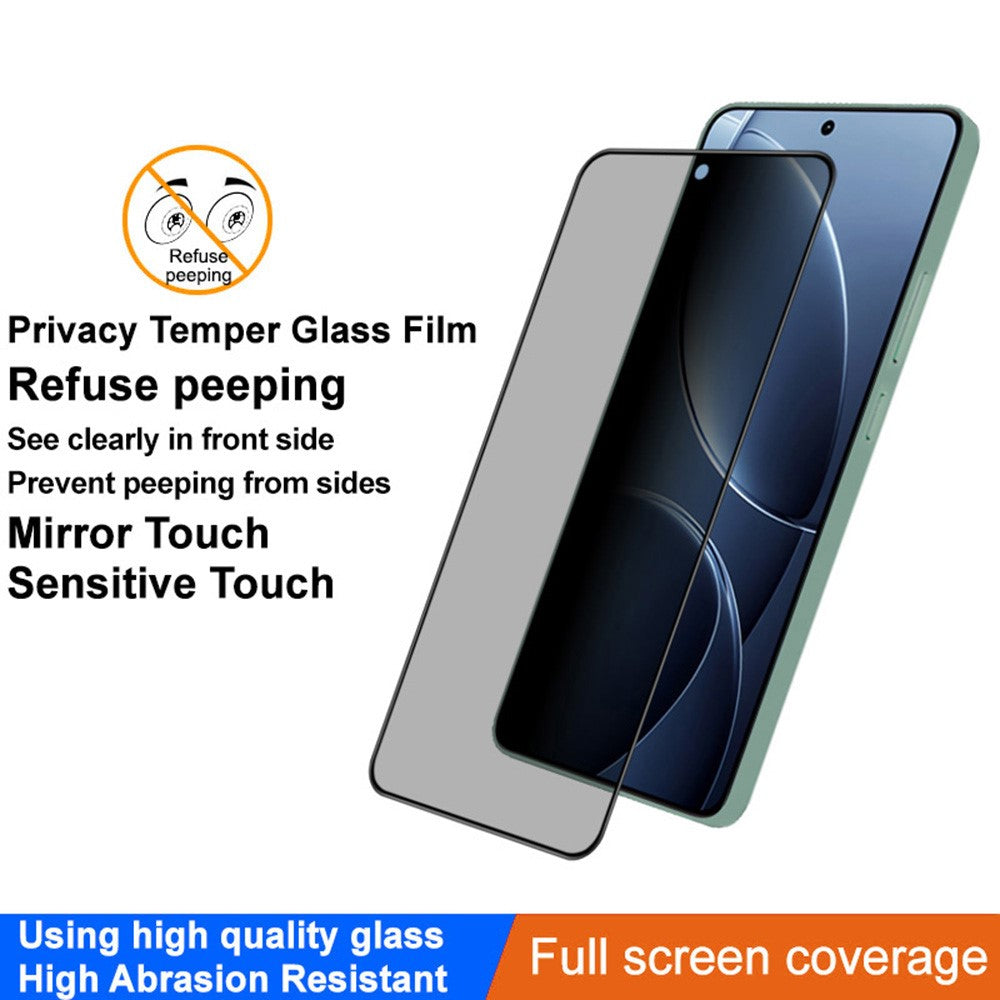 IMAK Anti Peep Film for Xiaomi Poco F7 Ultra 5G / Poco F7 Pro 5G / Redmi K80 5G / K80 Pro 5G / K80 Pro Champion Edition Tempered Glass