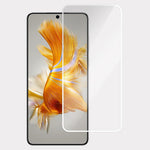 For Huawei Mate 60 / Mate 50 4G Screen Protector Full Glue Electroplated White Edge High Aluminum Silicone Glass Film