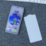 For Xiaomi 14 / 13 Screen Protector Full Glue Electroplated White Edge High Aluminum Silicone Glass Film