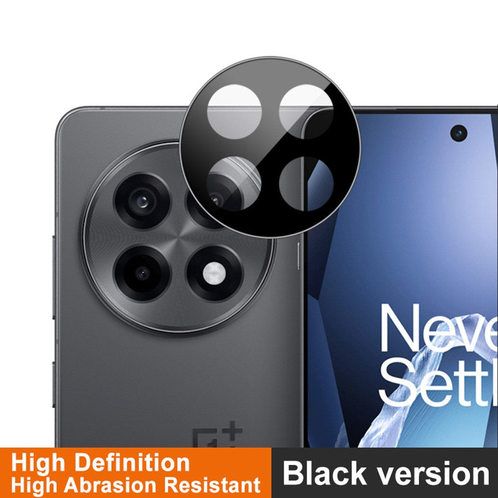 IMAK For OnePlus Ace 5 Pro 5G / 13R 5G / Ace 5 5G Camera Lens Protector Tempered Glass HD Clear Lens Film (Black Version)