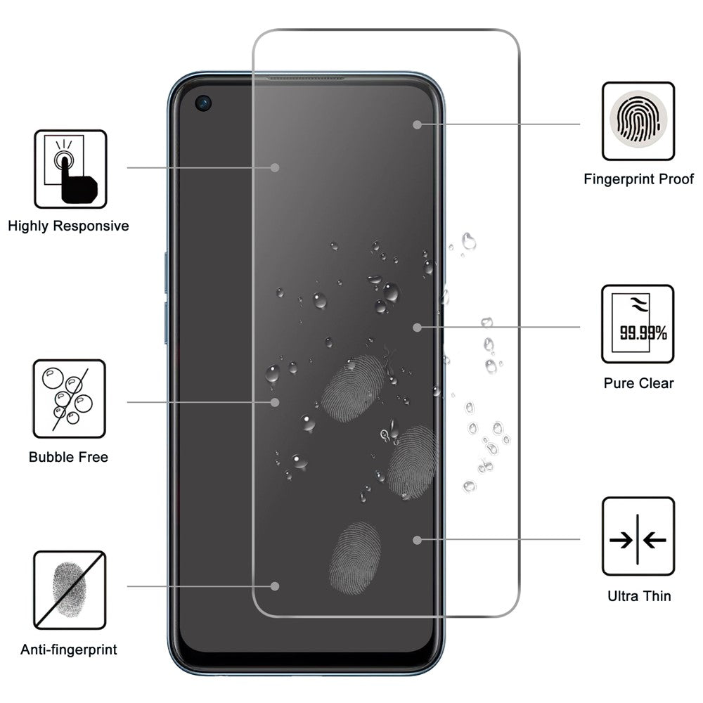 Screen Protector for OnePlus 13R 5G / Ace 5 Pro 5G / Ace 5 5G HD Tempered Glass Film 2.5D