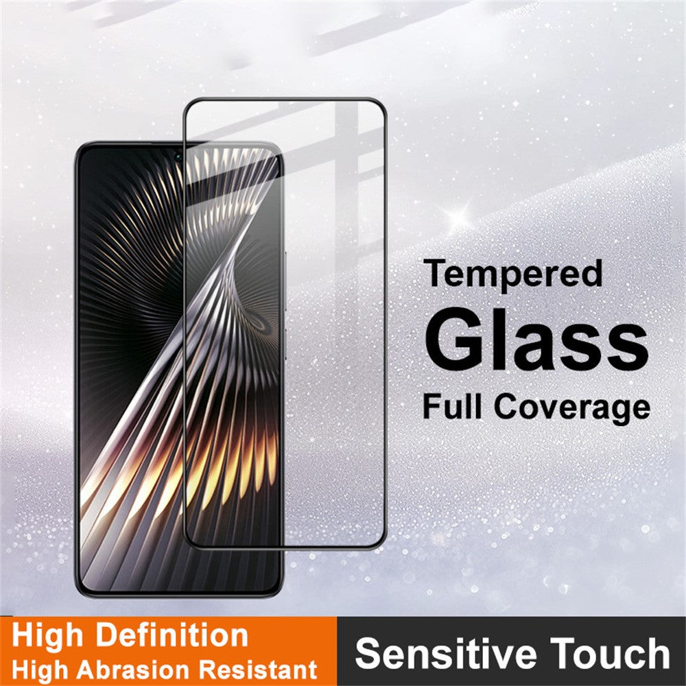 IMAK Pro+ Series For Xiaomi Poco X7 Pro 5G / Redmi Turbo 4 5G Tempered Glass Full Screen Protector Sensitive Touch Film