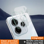 IMAK For Xiaomi Redmi Note 14 5G Tempered Glass Camera Lens Protector + Acrylic Lens Cap