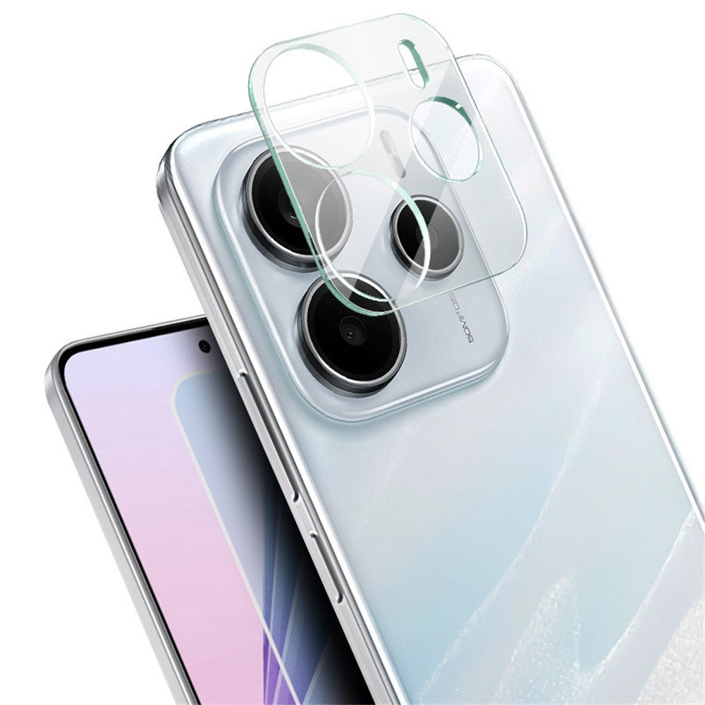 IMAK For Xiaomi Redmi Note 14 5G Tempered Glass Camera Lens Protector + Acrylic Lens Cap