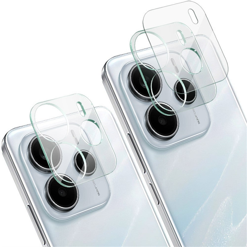 IMAK For Xiaomi Redmi Note 14 5G Tempered Glass Camera Lens Protector + Acrylic Lens Cap