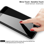 IMAK Skærmbeskytter til Samsung Galaxy S22 5G / S23 Anti-spion Hærdet Glas Film Fuld Lim Fuld Dækning Følsom Berøringsskærm Film