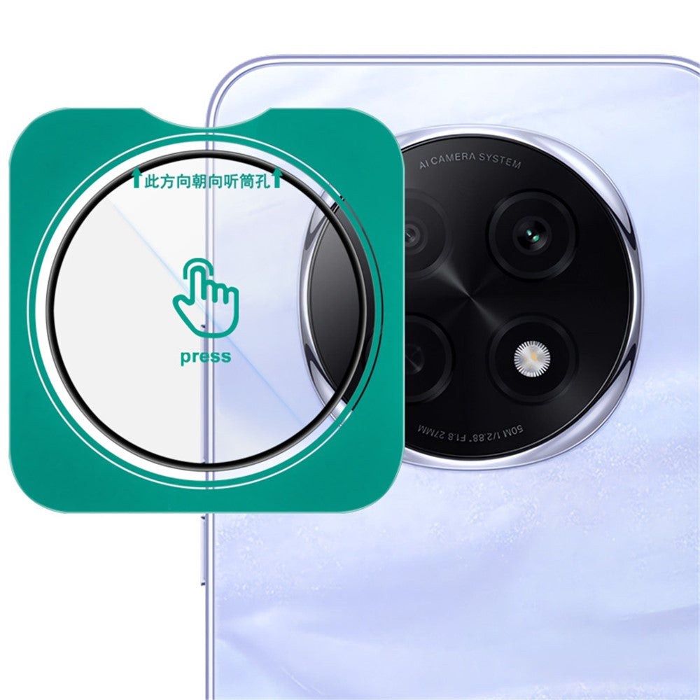 IMAK For Oppo F29 Pro 5G (Global) / A5 Pro 5G (China) Camera Lens Protector Tempered Glass Lens Film with Self Positioning Frame