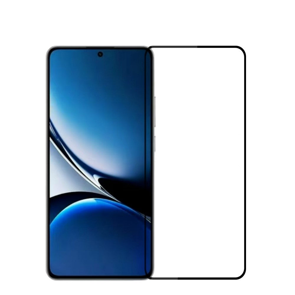 MOFI För Xiaomi Redmi Turbo 4 5G Skärmskydd 9H Heltäckande Lim Hög Aluminium-Silikon Glasfilm