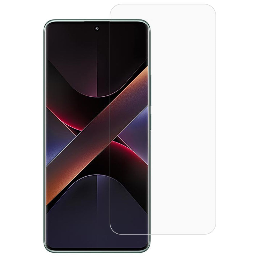 AMORUS For Xiaomi Redmi Note 14 Pro 5G / Poco X7 5G Screen Protector 2.5D Arc Edge 9H High Aluminum-Silicon Glass Film