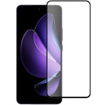For Oppo Reno13 F 5G (Reno 13 FS 5G) / 4G AGC Tempered Glass with Black Edge Full Glue Full Coverage Screen Protector